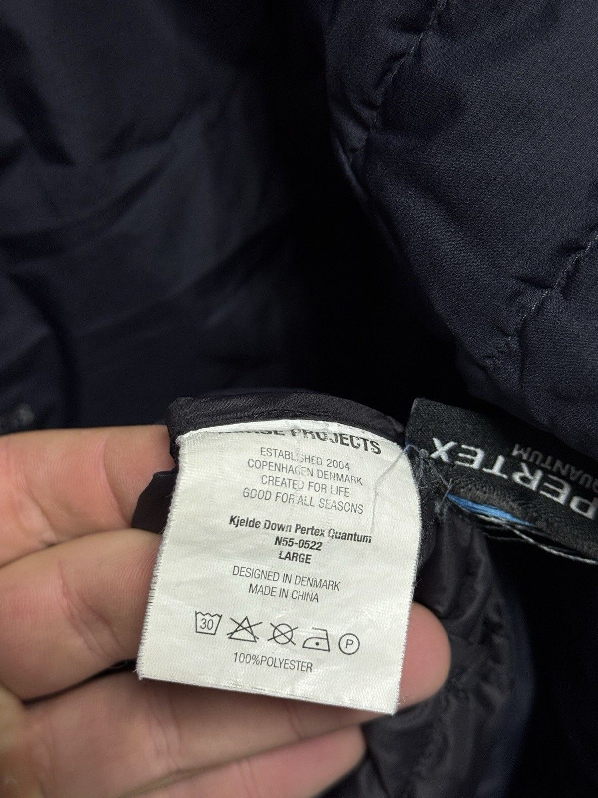 Norse Projects Norse Projects Kjelde Down Pertex Quantum Anorak Jacket Size US L / EU 52-54 / 3 - 14 Thumbnail