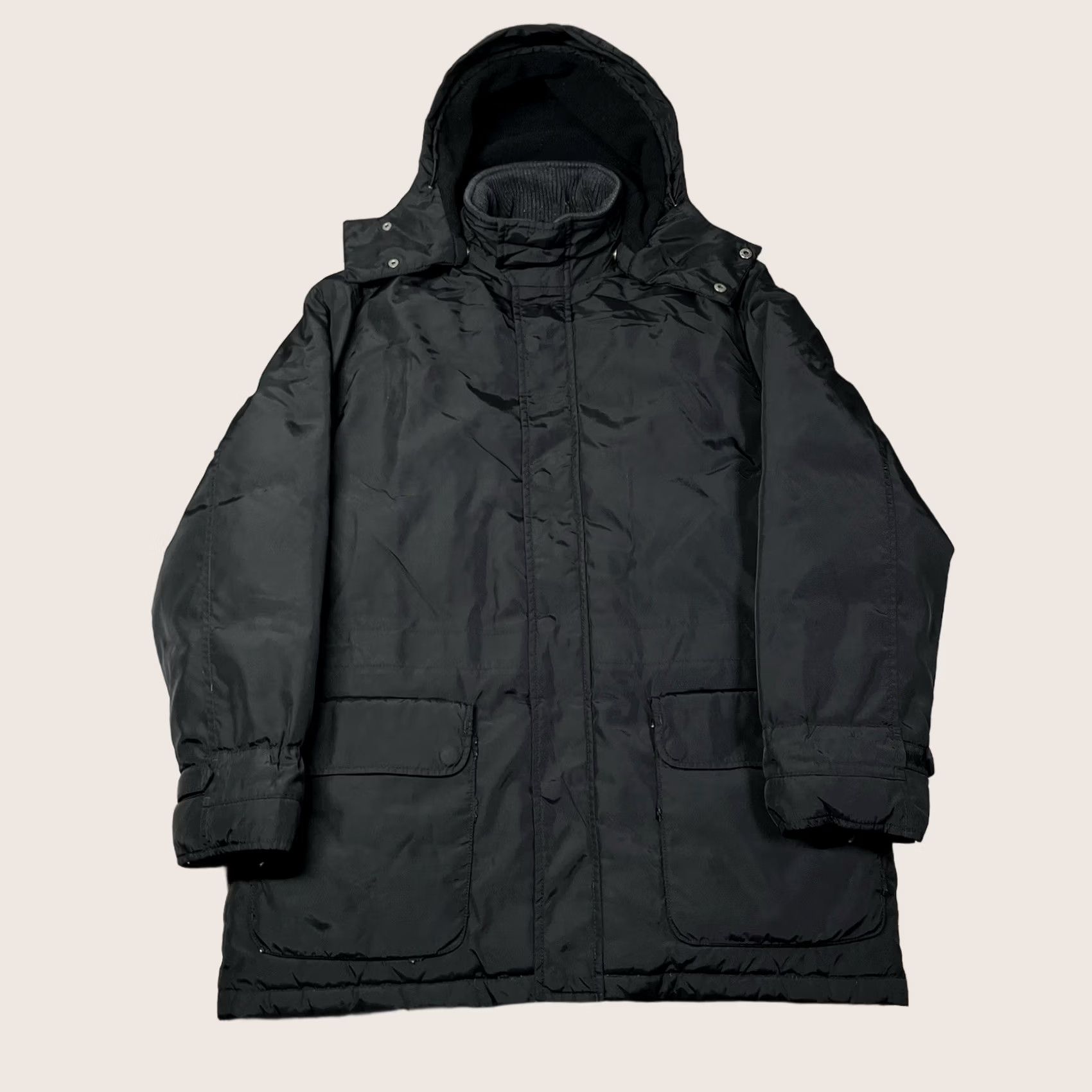 Polo Ralph Lauren Polo Ralph Lauren Jacket Men M Black Goose Down Parka Coat Military VTG Size US M / EU 48-50 / 2 - 1 Thumbnail