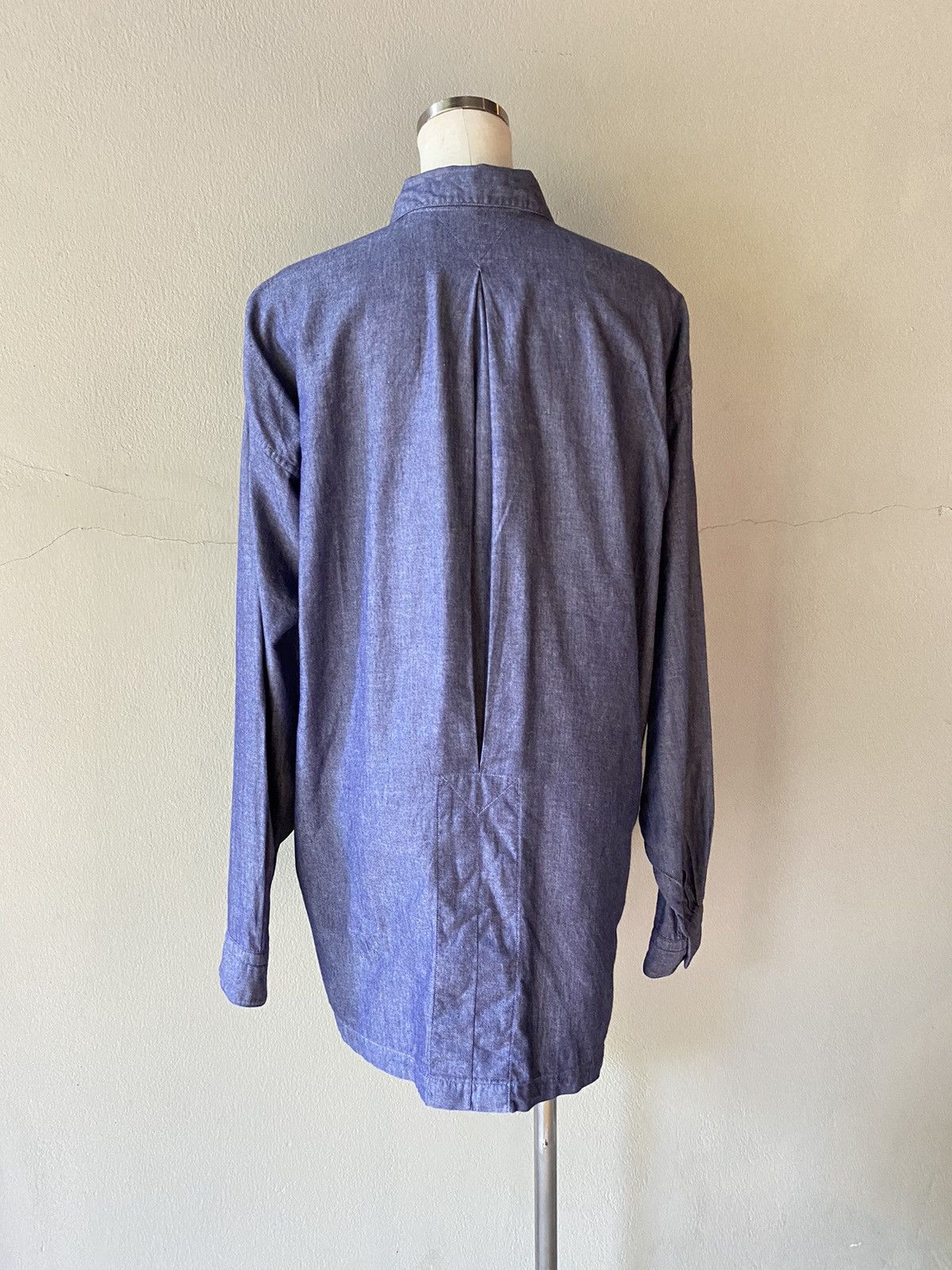 Issey Miyake IM issey miyake denim polo shirt Size US M / EU 48-50 / 2 - 4 Thumbnail