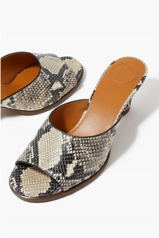 Chloe o1loc1c0624 CHC23 Oli Mules in Multicolor Size US 11 / IT 41 - 4 Thumbnail