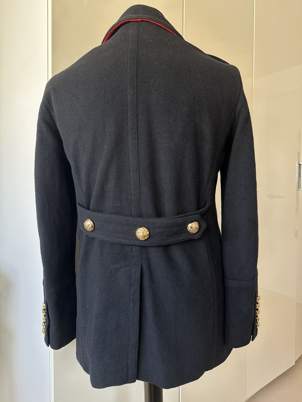 Burberry Burberry peacoat with golden buttons Size US M / EU 48-50 / 2 - 2 Thumbnail