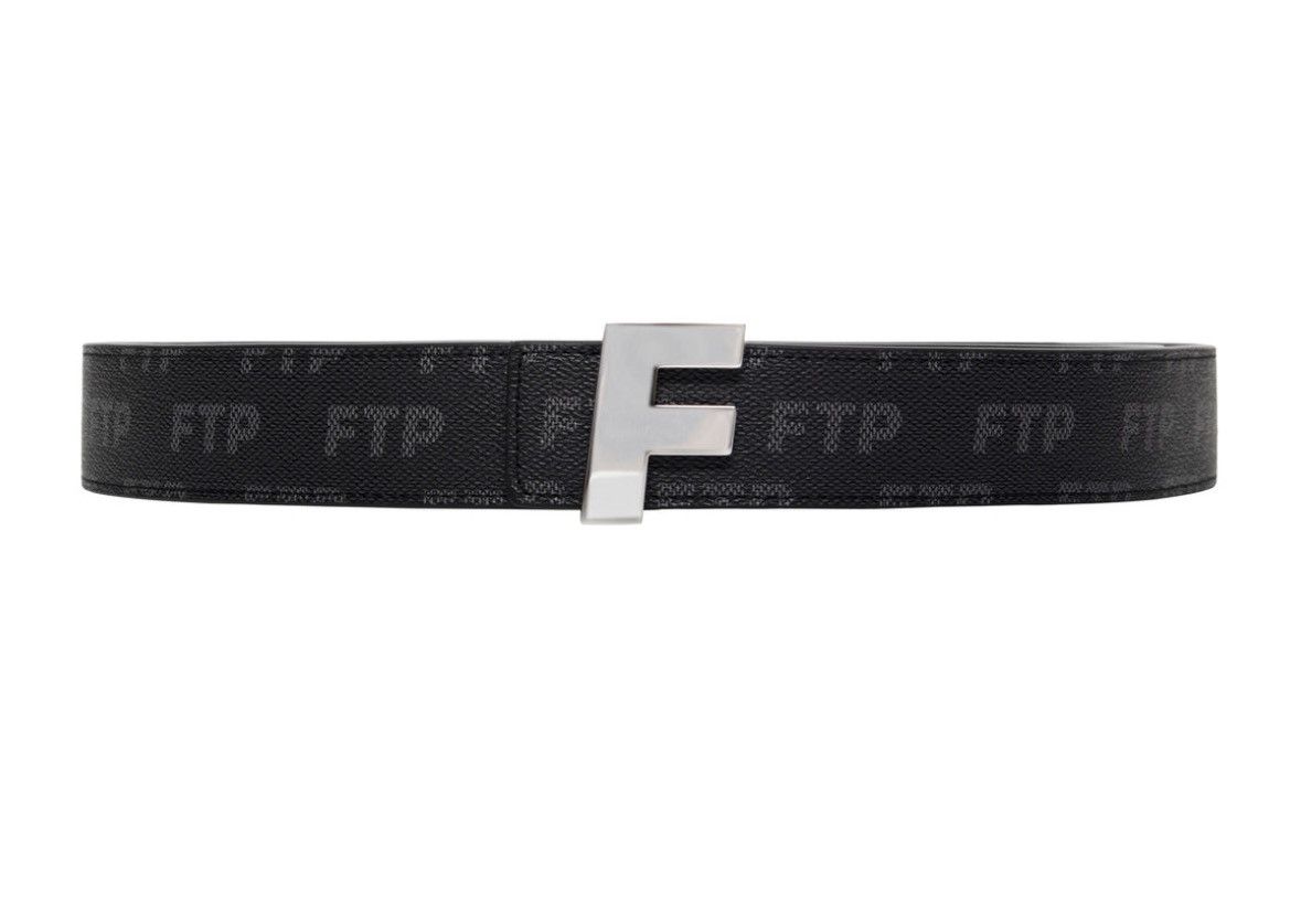 Fuck The Population FTP Logo Répété Belt Black size Large/XL Size ONE SIZE - 1 Thumbnail