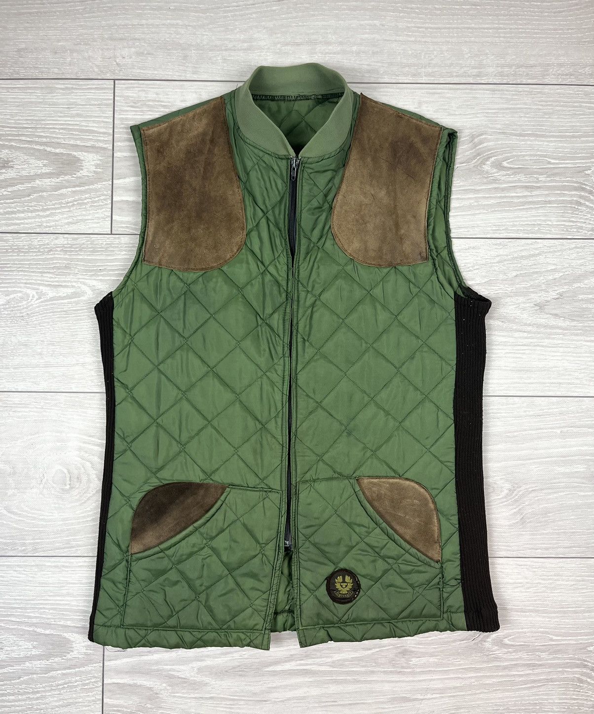 Belstaff Belstaff Vintage 70s Hunting Quilted Vest Jacket Size US L / EU 52-54 / 3 - 1 Thumbnail