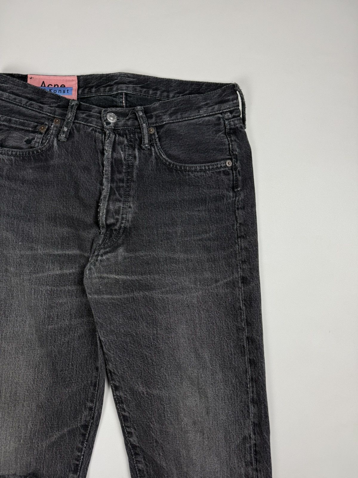 Acne Studios Acne Studios Bla Konst 1996 Used Distressed Denim Jeans Size US 29 - 7 Thumbnail