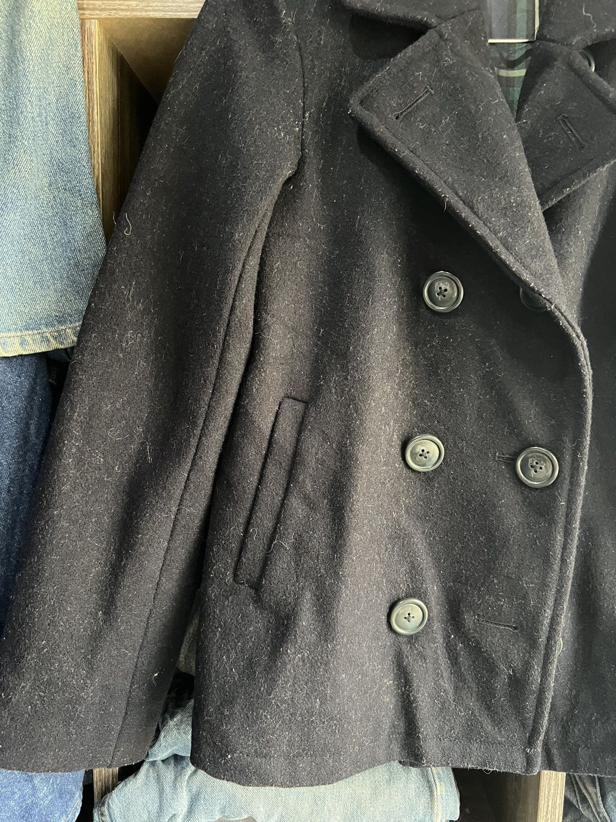 Beams Plus 🔥Beams Heart Double Breasted Peacoat Size M / US 6-8 / IT 42-44 - 6 Thumbnail