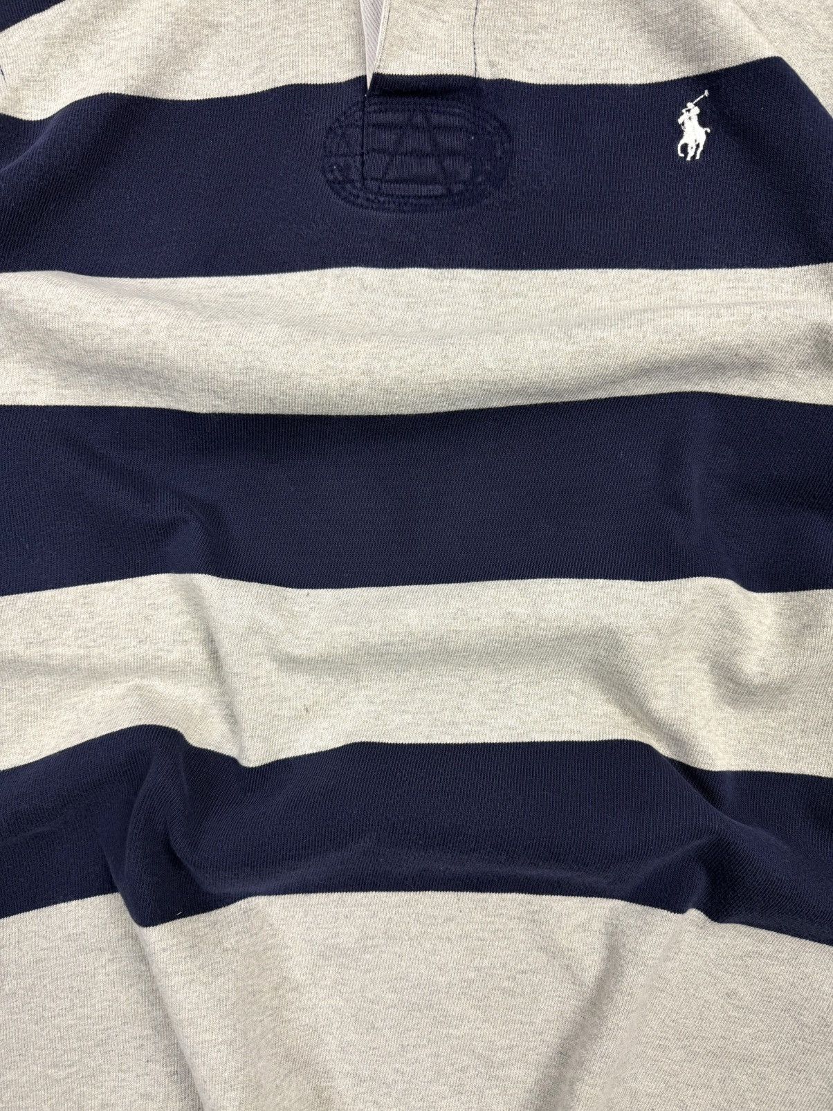 Polo Ralph Lauren Y2K Ralph Lauren Vintage Rugby Striped Long Sleeve Shirt Size US XL / EU 56 / 4 - 9 Thumbnail