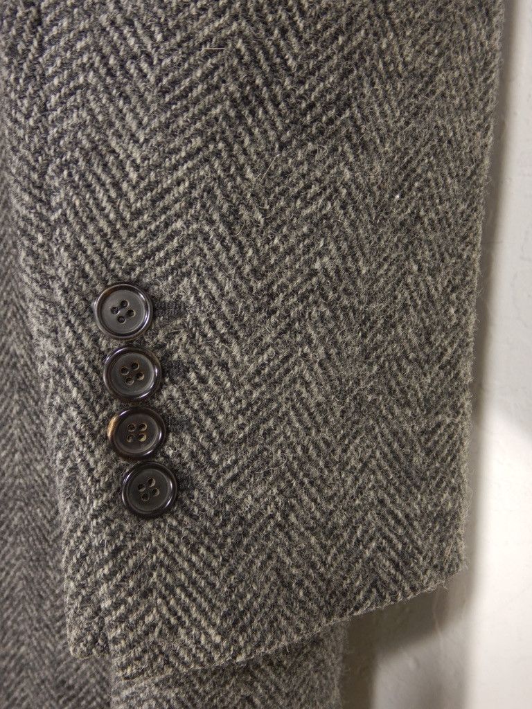 Hedi Slimane Dior Homme Hedi Slimane 2003FW Single Breasted Tweed Coat Size US L / EU 52-54 / 3 - 3 Thumbnail