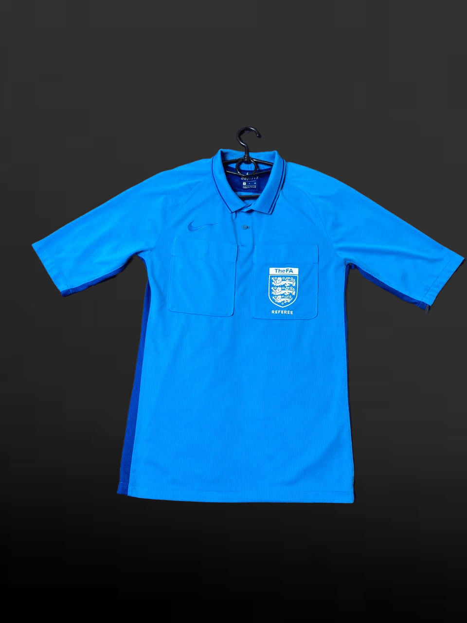 Nike Sportwear Blue T-Shirt The FA Referee Nike Dri-Fit Size US S / EU 44-46 / 1 - 1 Thumbnail