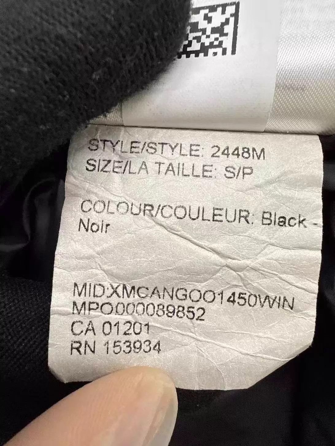 Canada Goose Canada Goose Rosedale Jkt Men's Black S 2448M-61 Size US S / EU 44-46 / 1 - 5 Thumbnail