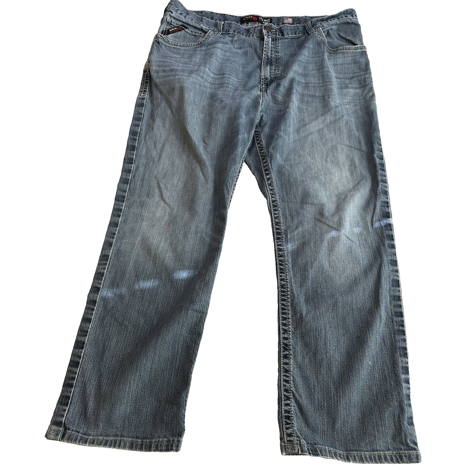Ariat ARIAT FR Low Rise M4 Boot Jeans Blue 44/32 Flame Resistant Size US 44 / EU 60 - 1 Thumbnail