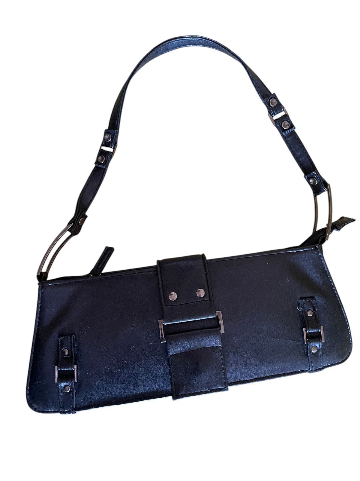 Vintage Vintage Y2K / 90s Motivi leather baguette bag Size ONE SIZE - 1 Thumbnail