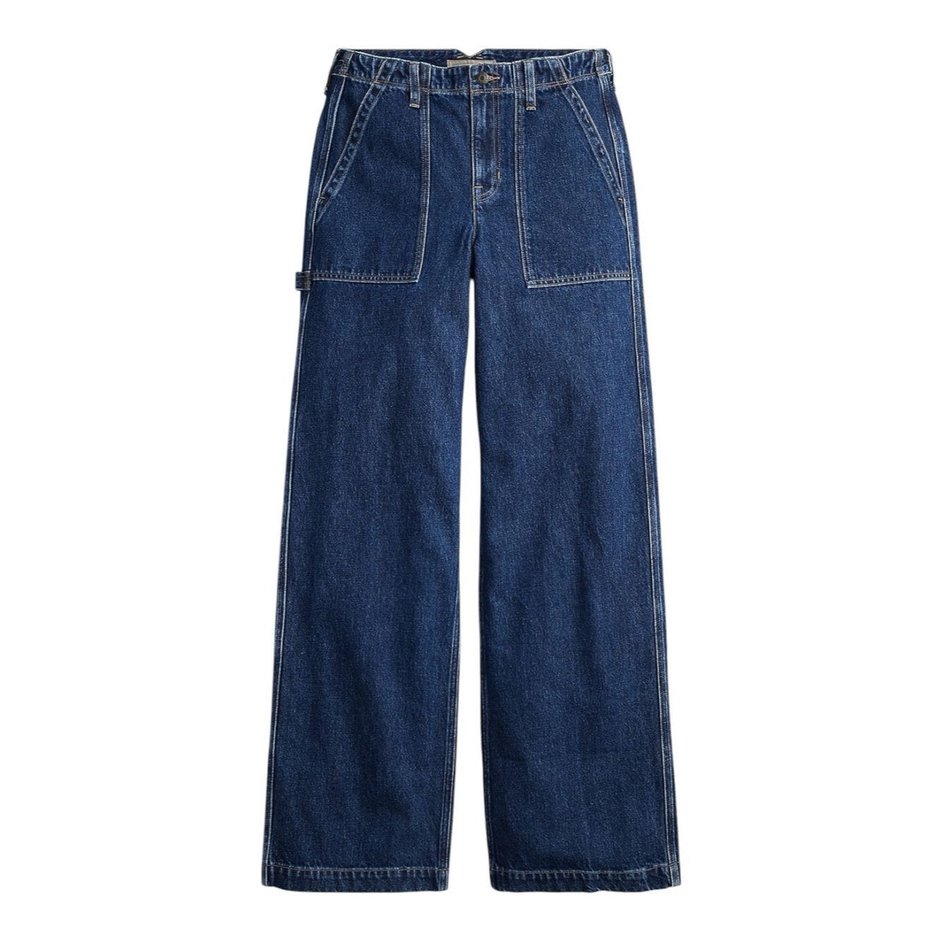 J.Crew J.Crew Point Sur Carpenter Wide Leg Size 29 High Rise Utili Size 29" - 2 Thumbnail