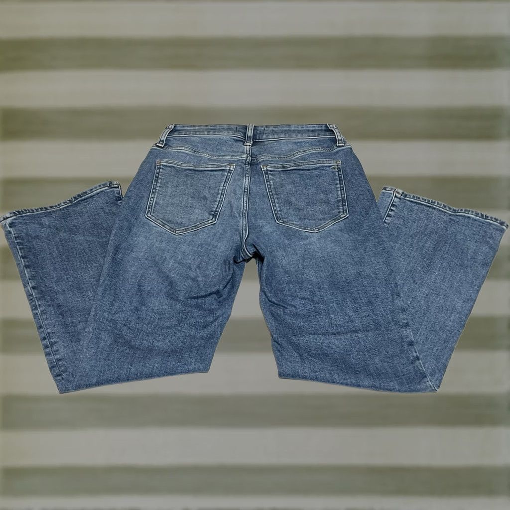 Madewell VINTAGE Madewell Jeans Womens 29x27 Curvy Kick Out Blue Medium Wash Denim Size 29" - 1 Thumbnail