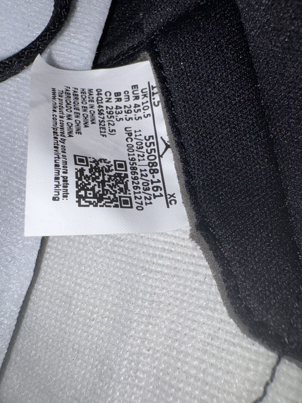 Jordan Brand × Nike Air Jordan 1 Retro High OG Heritage Size US 11.5 / EU 44-45 - 6 Thumbnail