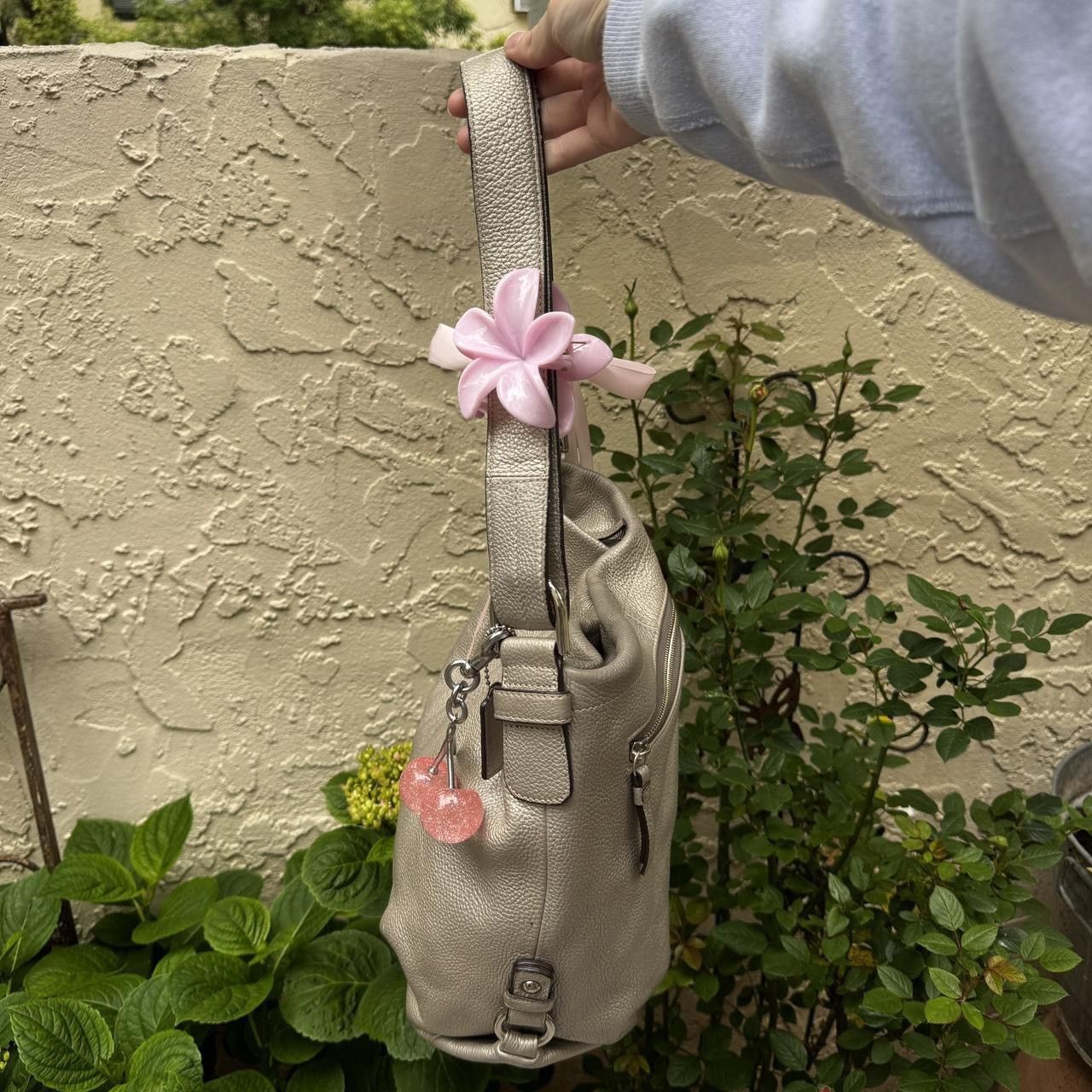 Coach Y2K Silver Coach Slouchy Hobo Bag Size ONE SIZE - 5 Thumbnail