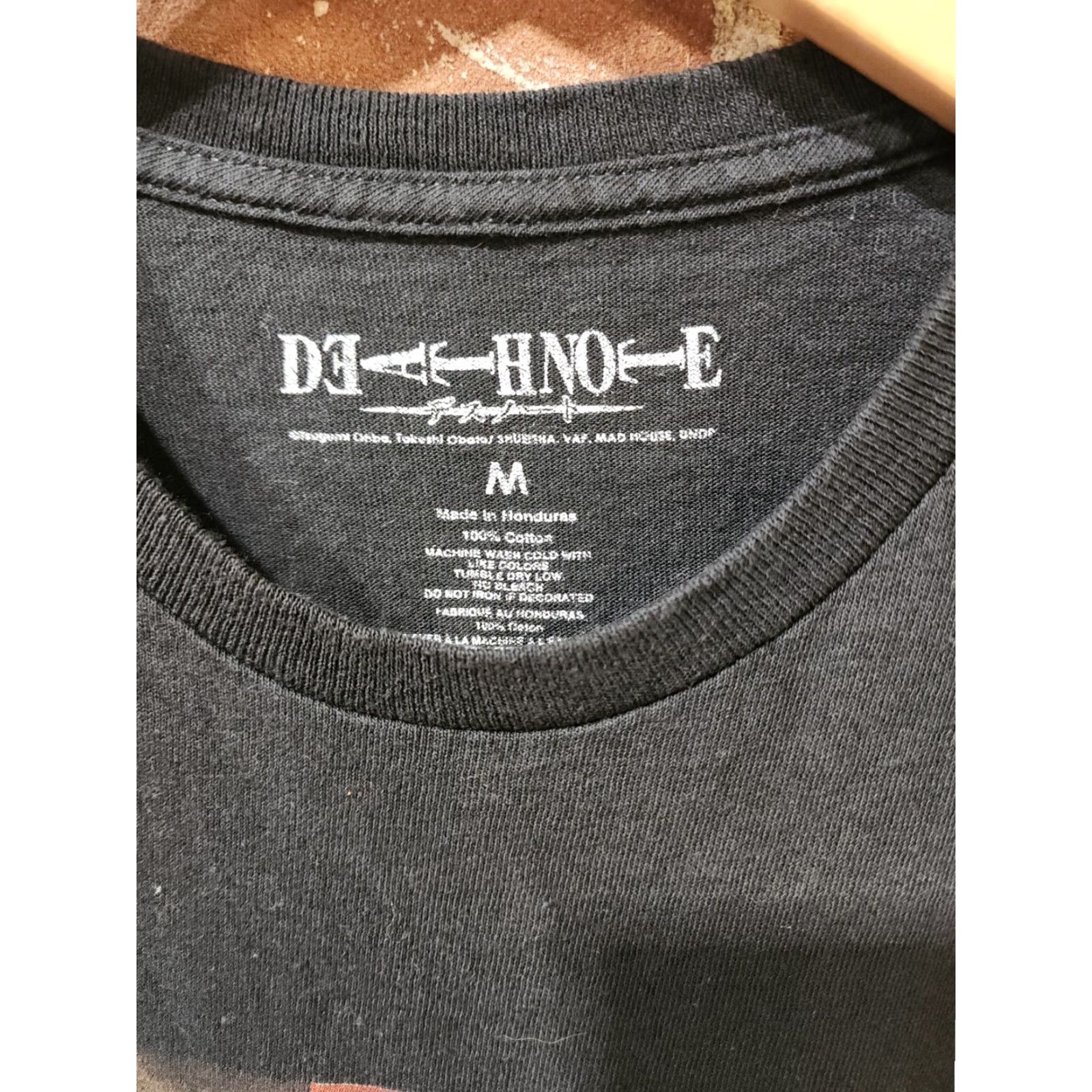 Vintage VINTAGE Death Note Misa Amane Anime Shirt Unisex Adults T-Shirt Medium Black 100% Cotton Logo Short Sleeve Crew Neck Regular Mens Womens Size M / US 6-8 / IT 42-44 - 3 Thumbnail