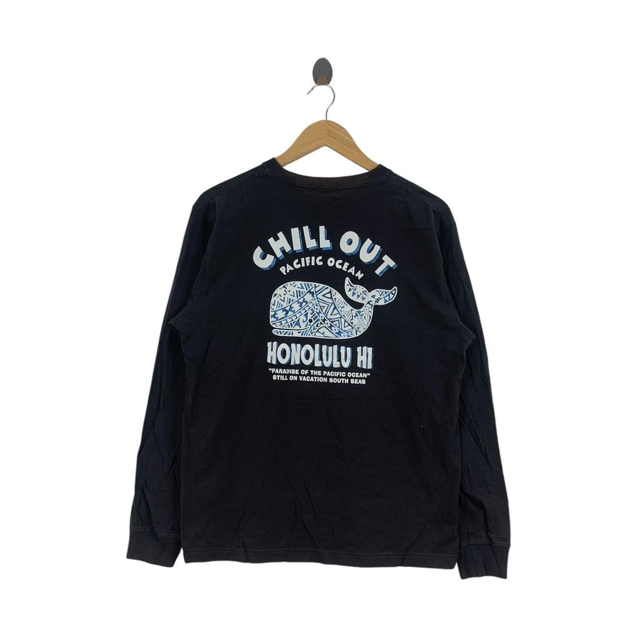 Vintage Vintage HULA LANI HAWAII Honolulu Whale Tee Shirt Size US L / EU 52-54 / 3 - 1 Thumbnail