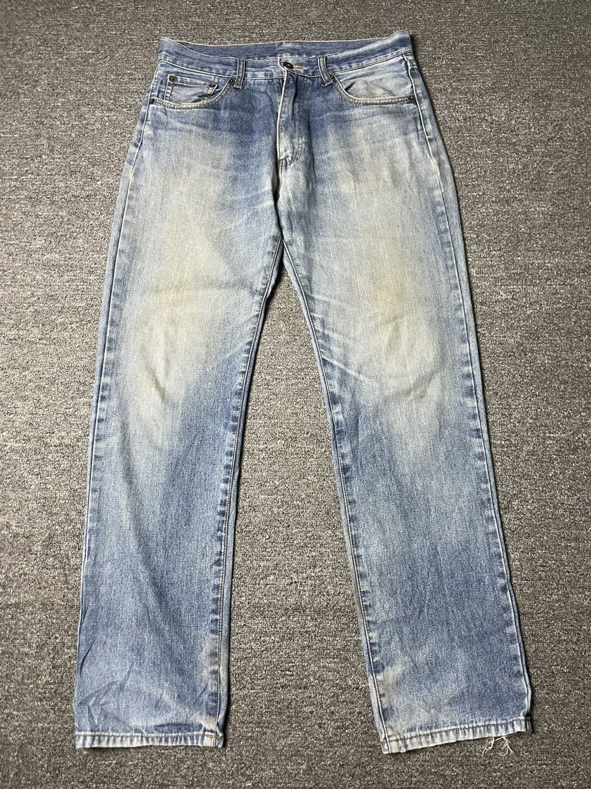 The Unbranded Brand × Vintage CLOTHING JEANS Brand Straight Cut Denim (91) Size US 32 / EU 48 - 1 Thumbnail