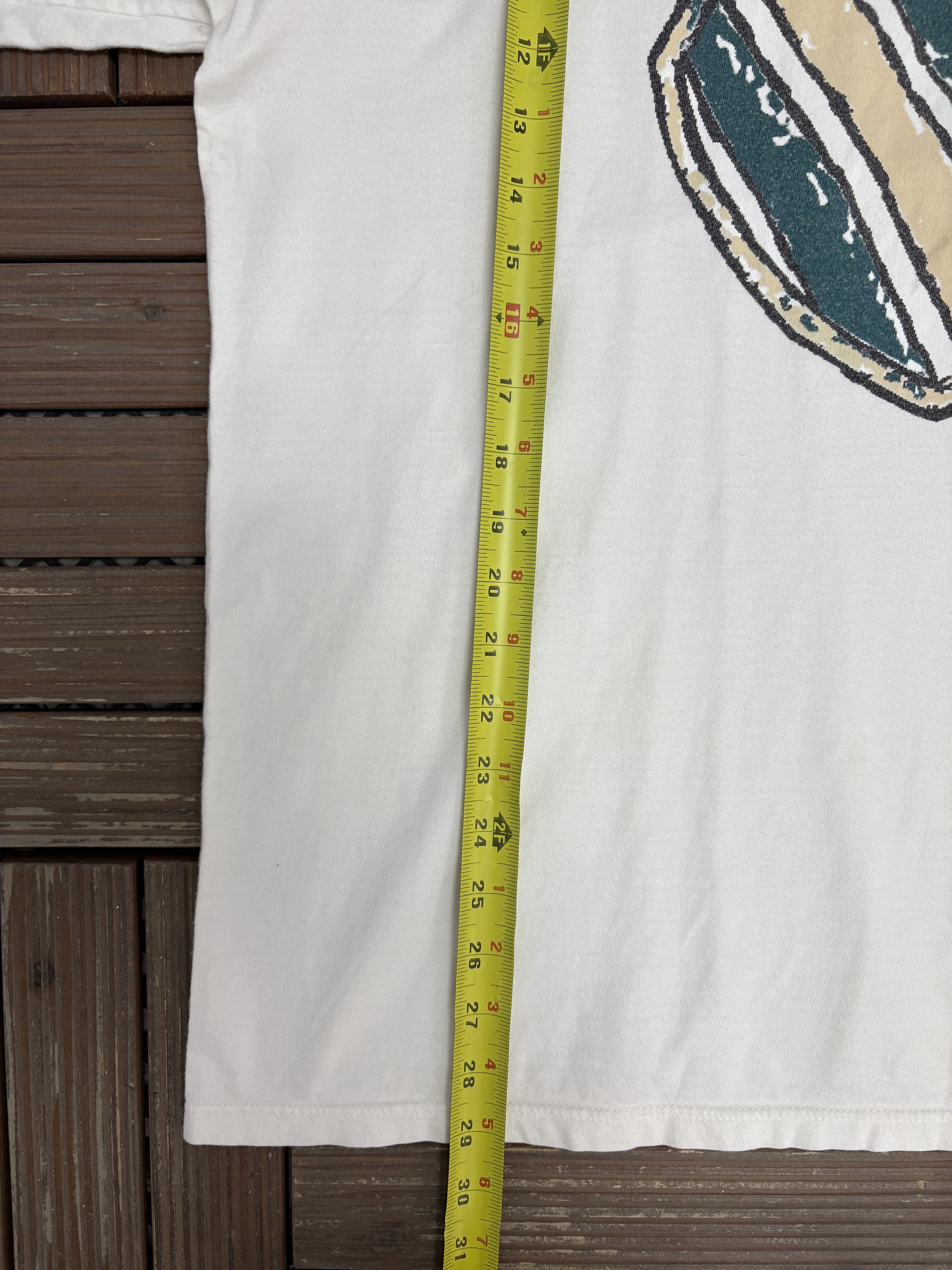 K-Swiss K-Swiss Shoes Vintage Made in USA White T-Shirt Tee Size US XL / EU 56 / 4 - 7 Thumbnail