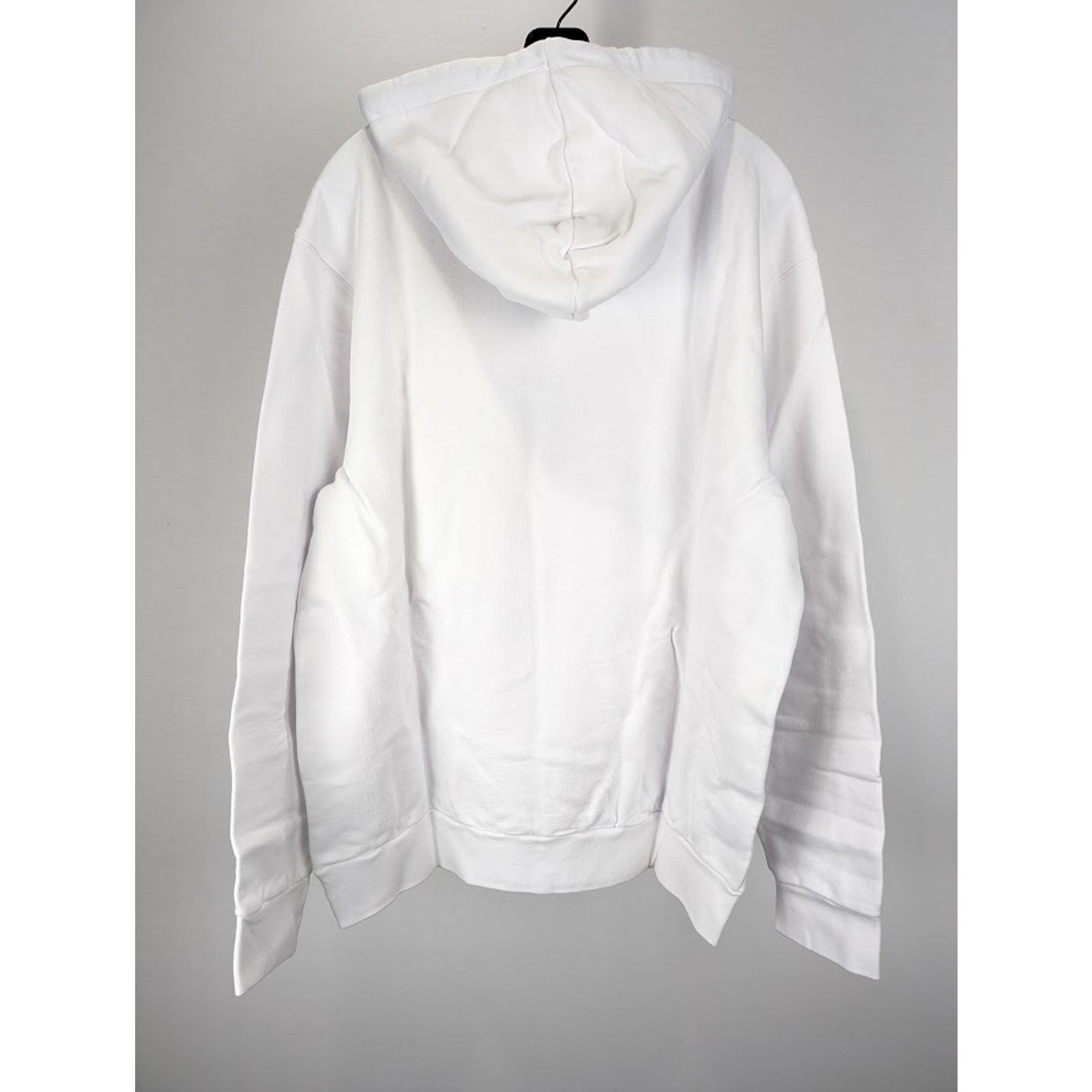 Palm Angels o1rshd1 HK SP Rayed Hoody in White/Orange Size US XXL / EU 58 / 5 - 11 Thumbnail