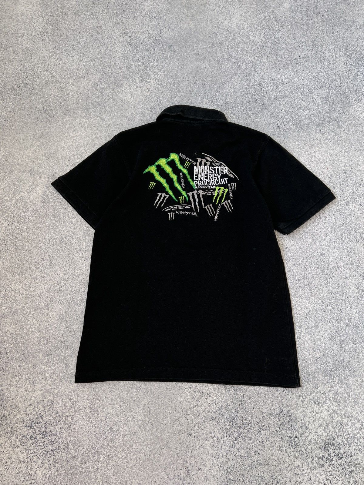 Vintage Vintage Monster Energy polo tee Size US XS / EU 42 / 0 - 1 Thumbnail