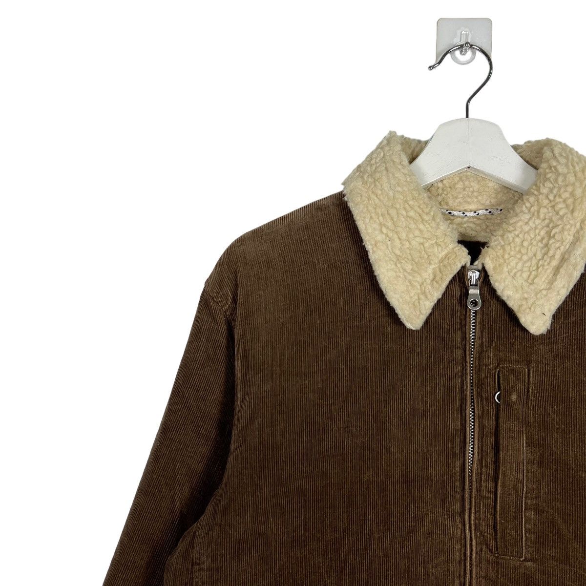 Helly Hansen 🔥 HELLY HANSEN CORDUROY SHEARLING BLOUSON JACKET Size US M / EU 48-50 / 2 - 6 Thumbnail