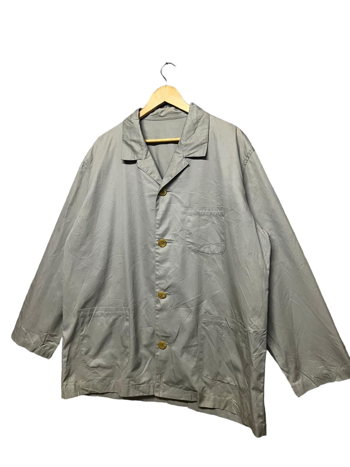 Yohji Yamamoto Vtg🔥Archive Y’s For Men Yohji Yamamoto Cotton Chorew Jacket Size US XL / EU 56 / 4 - 5 Thumbnail
