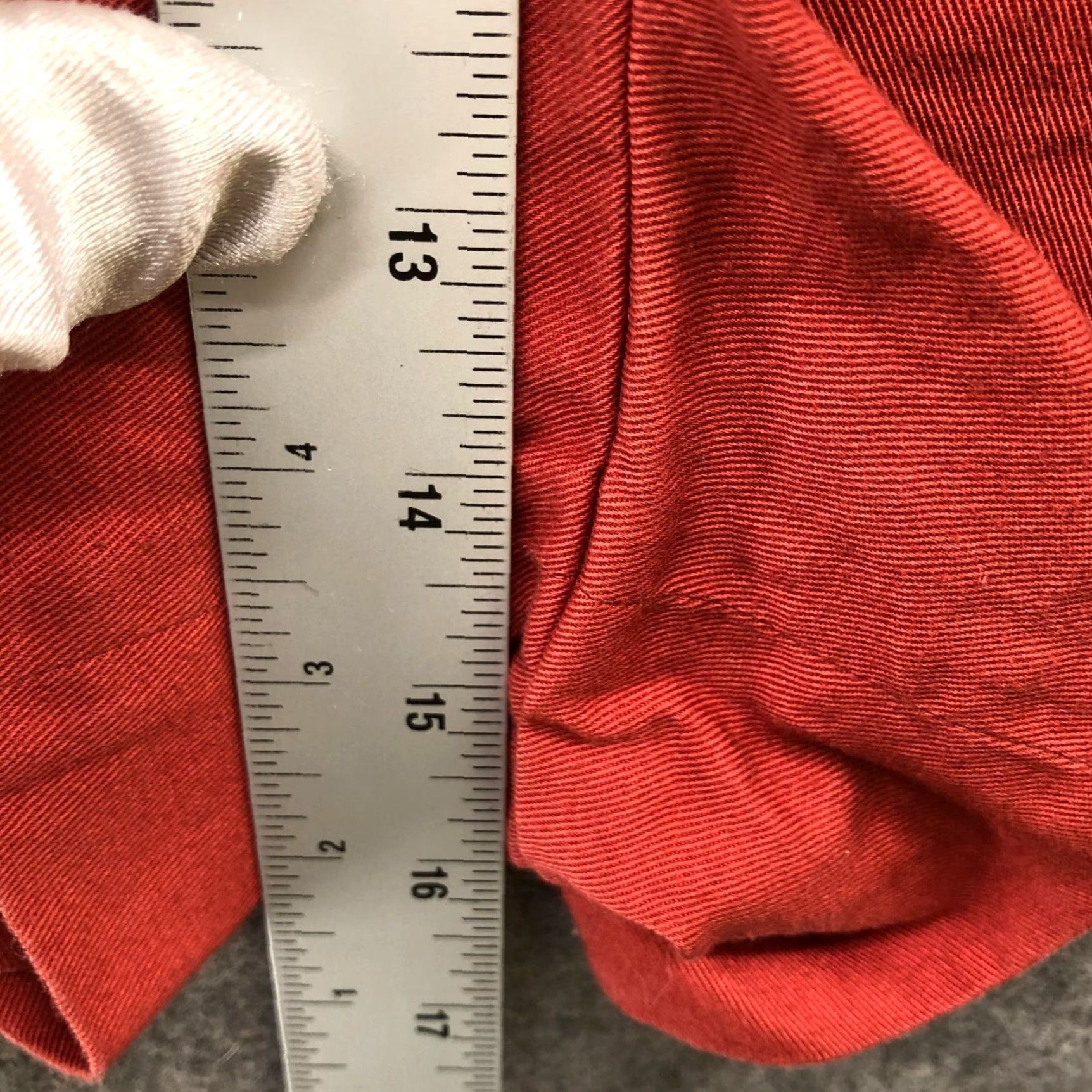 Bcbgmaxazria BCBGMAXAZRIA Pleated Front Shorts Womens L Cotton High Waisted Culotte Orange Size 36" / US 14 / IT 50 - 6 Thumbnail