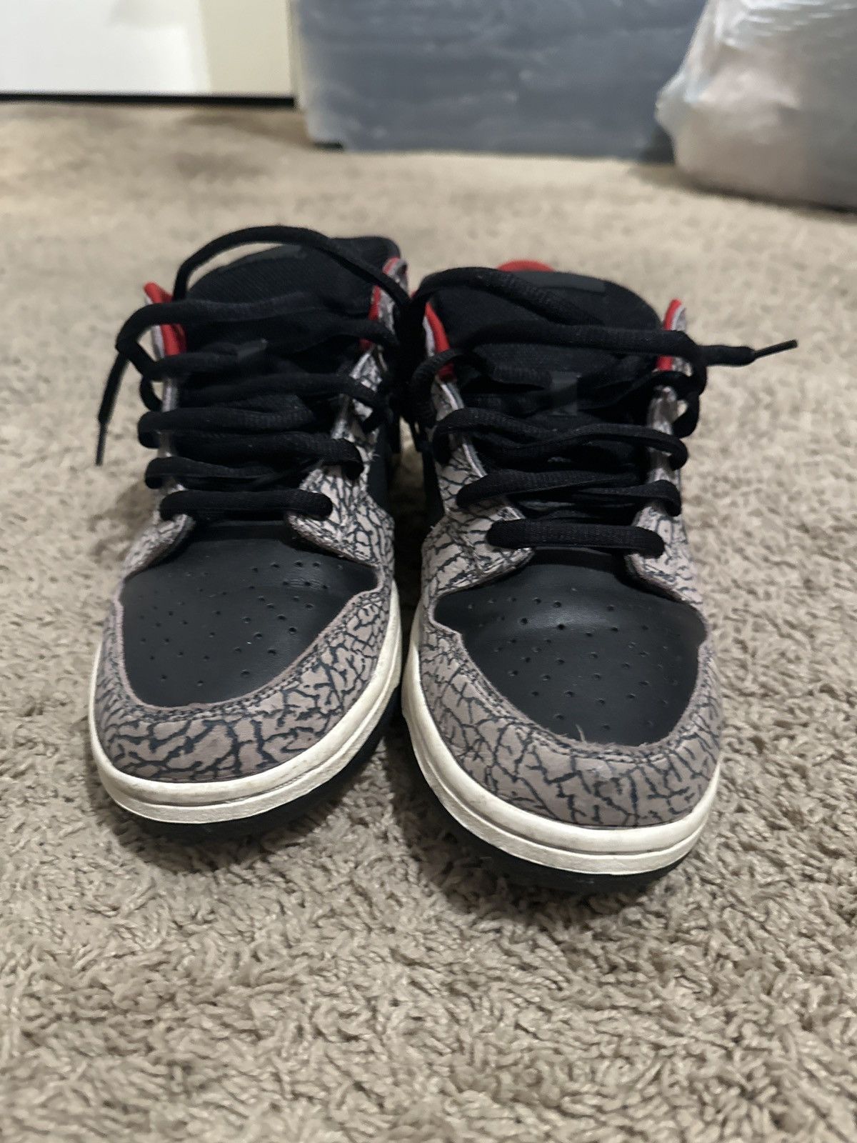 Supreme Black Cement Supreme SB Size US 11 / EU 44 - 3 Thumbnail