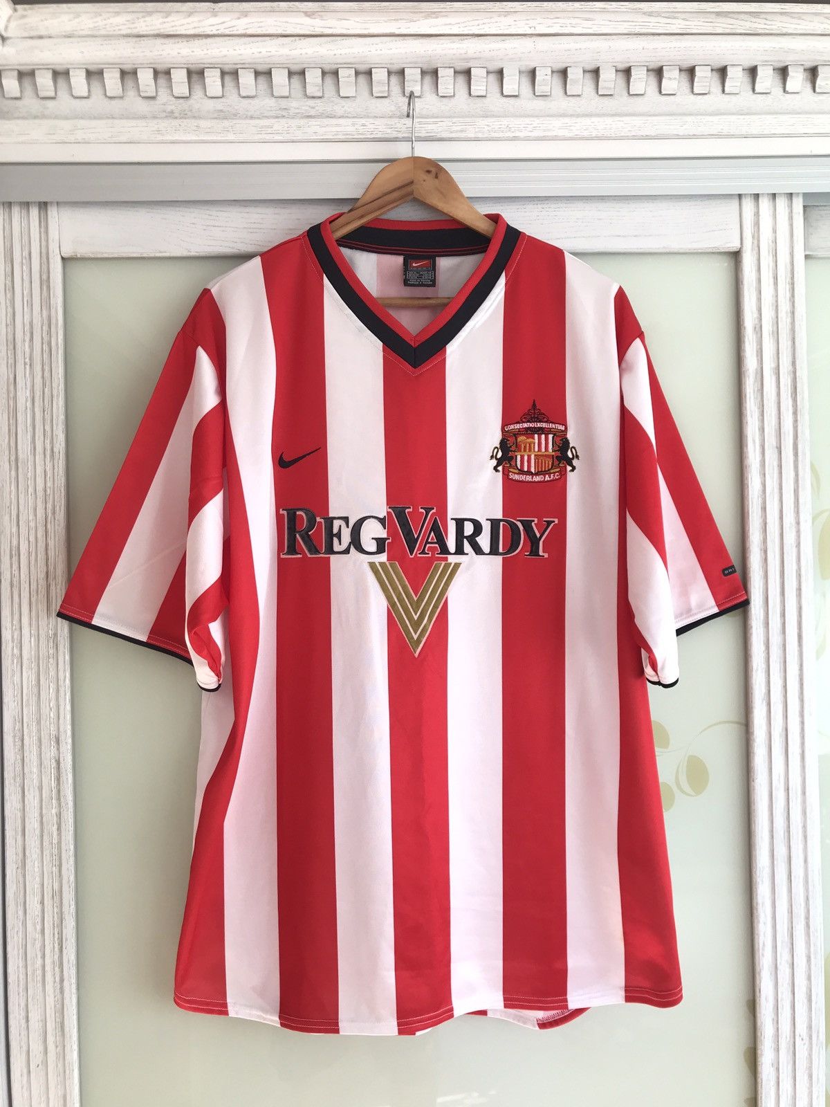 Nike × Vintage Vintage Sunderland 2000-2002 Home Soccer Jersey Football Size US XL / EU 56 / 4 - 1 Thumbnail