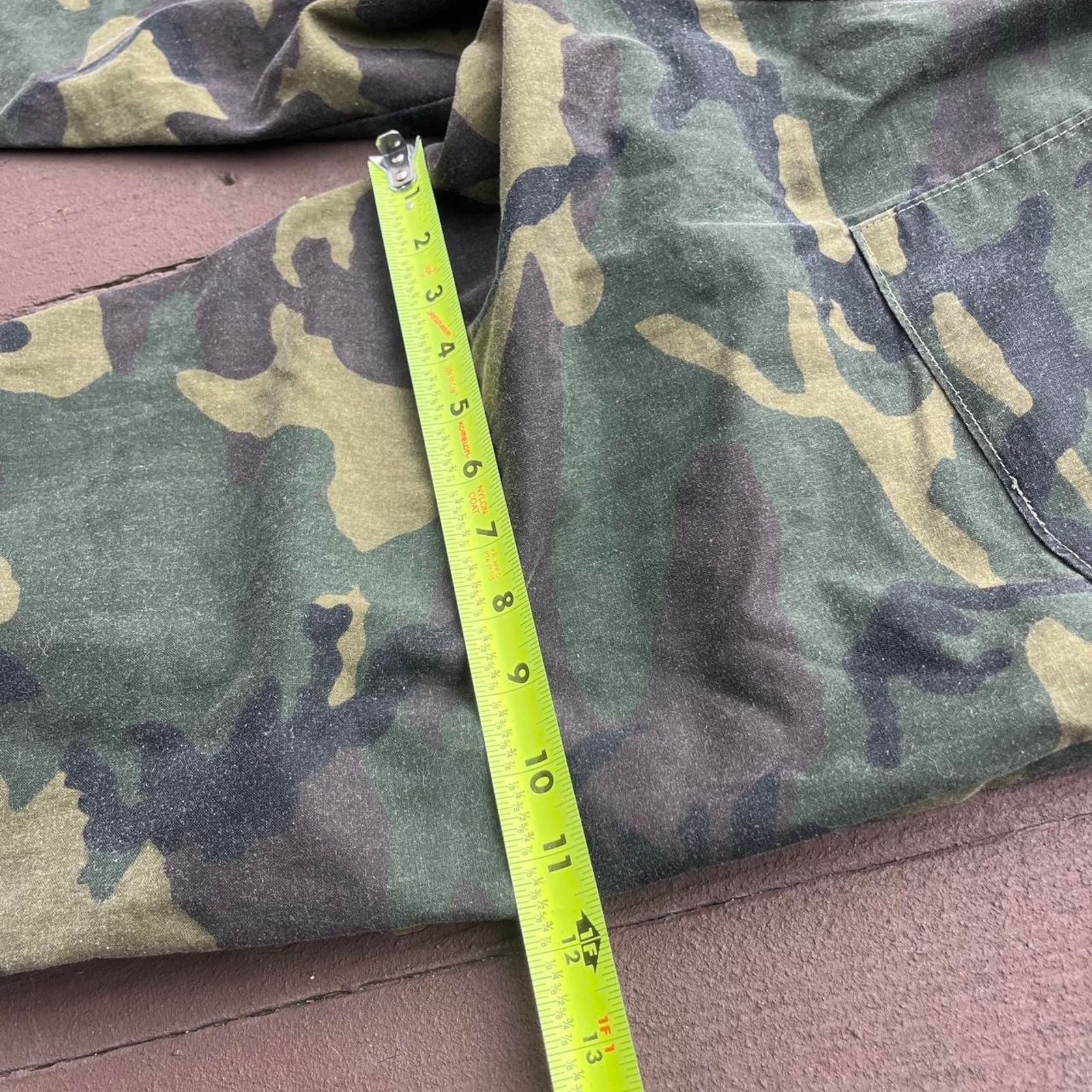 SafTbak Vintage camo army pants Size US 35 - 8 Thumbnail