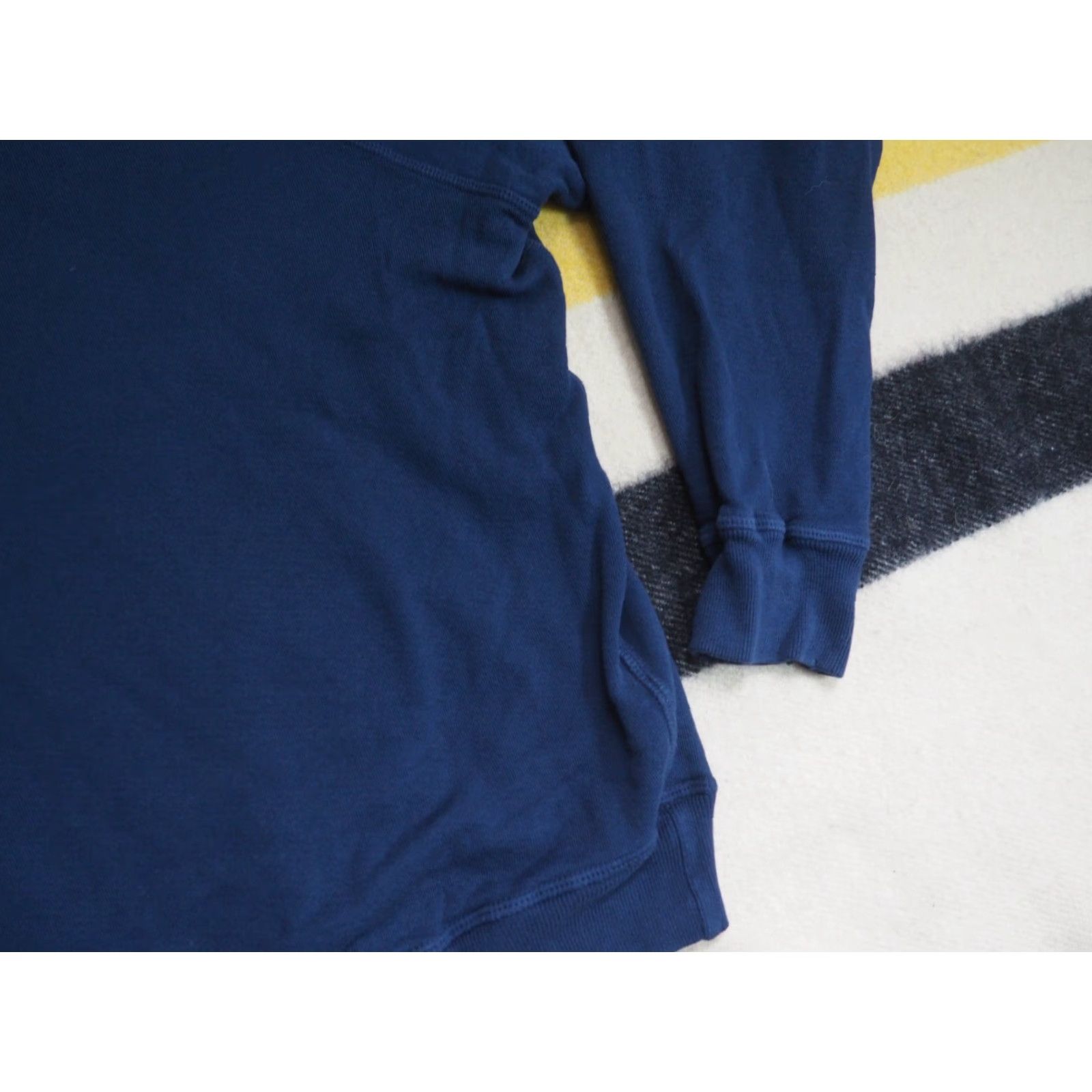 THE GREAT VINTAGE The Great Raglan Pullover Sweatshirt Blues USA Made Women 4 Size 4 Sweatshirt Casual Crew Neck Embroidered Oversized All Seasons Size S / US 4 / IT 40 - 6 Thumbnail