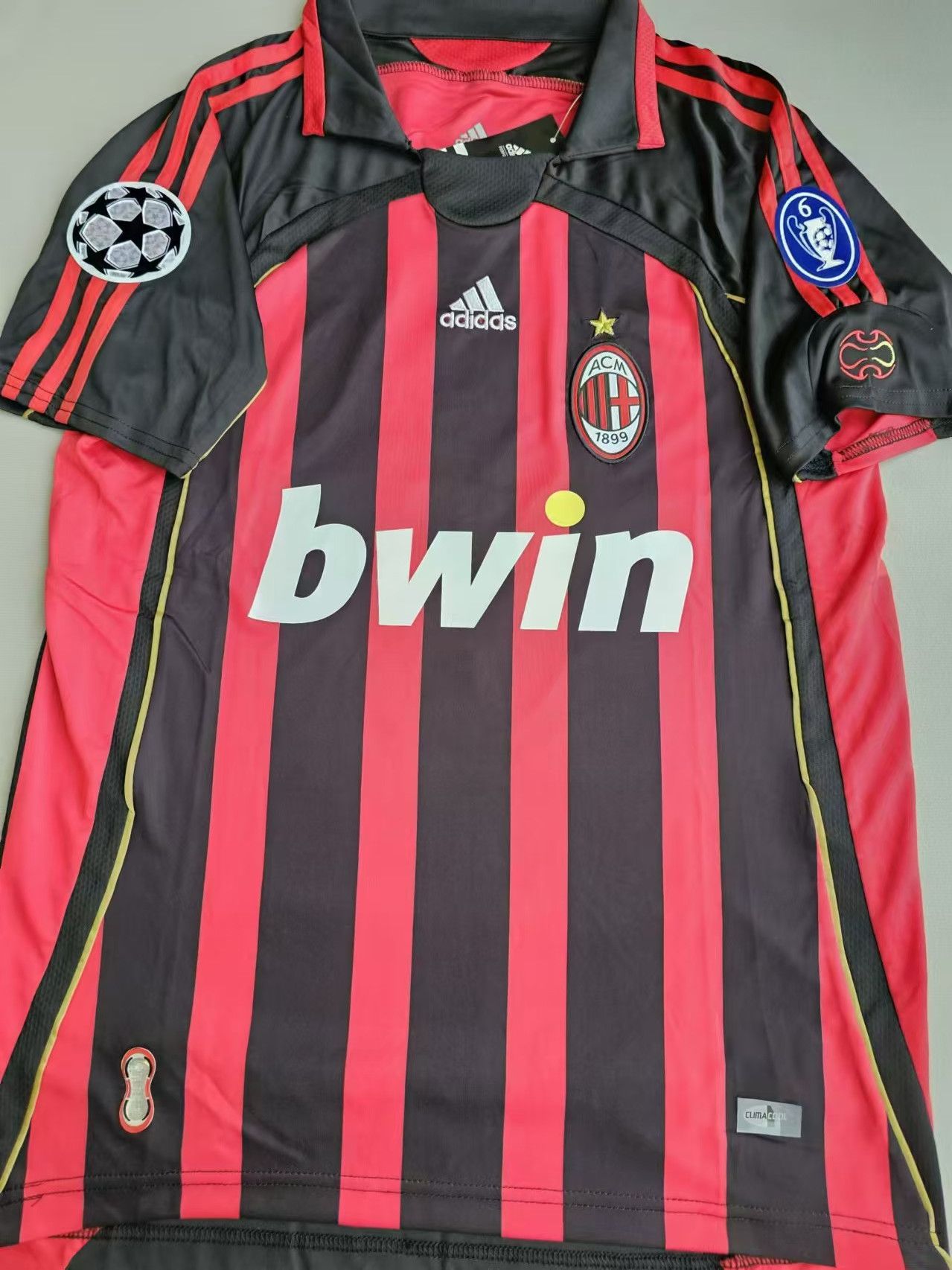 Fifa World Cup 2006 07 Ac Milan #3 Paolo Maldini Jersey XXL