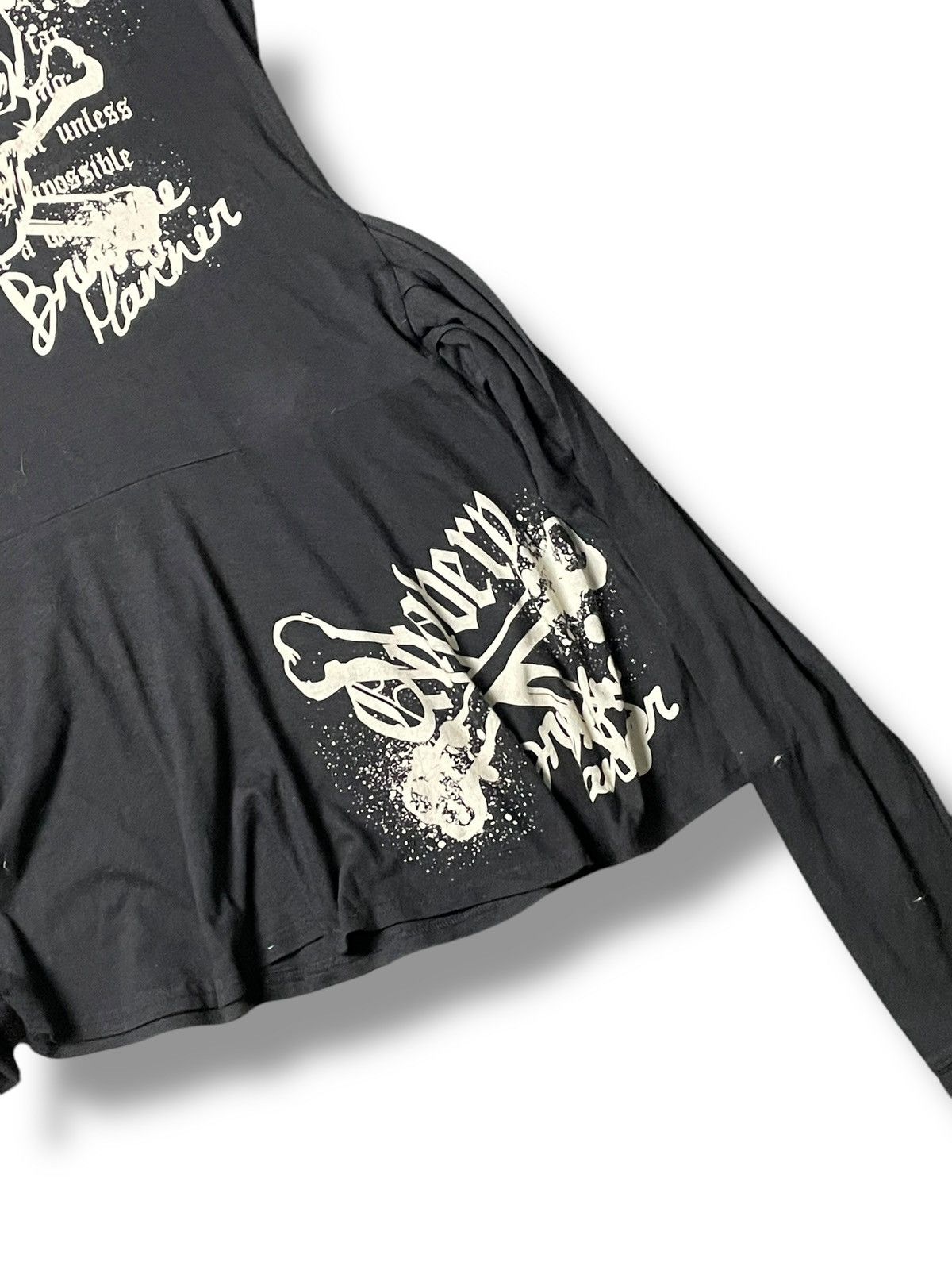If Six Was Nine Dig Deep Brand Punk Skulls Tank Tops (59) Size XS / US 0-2 / IT 36-38 - 4 Thumbnail