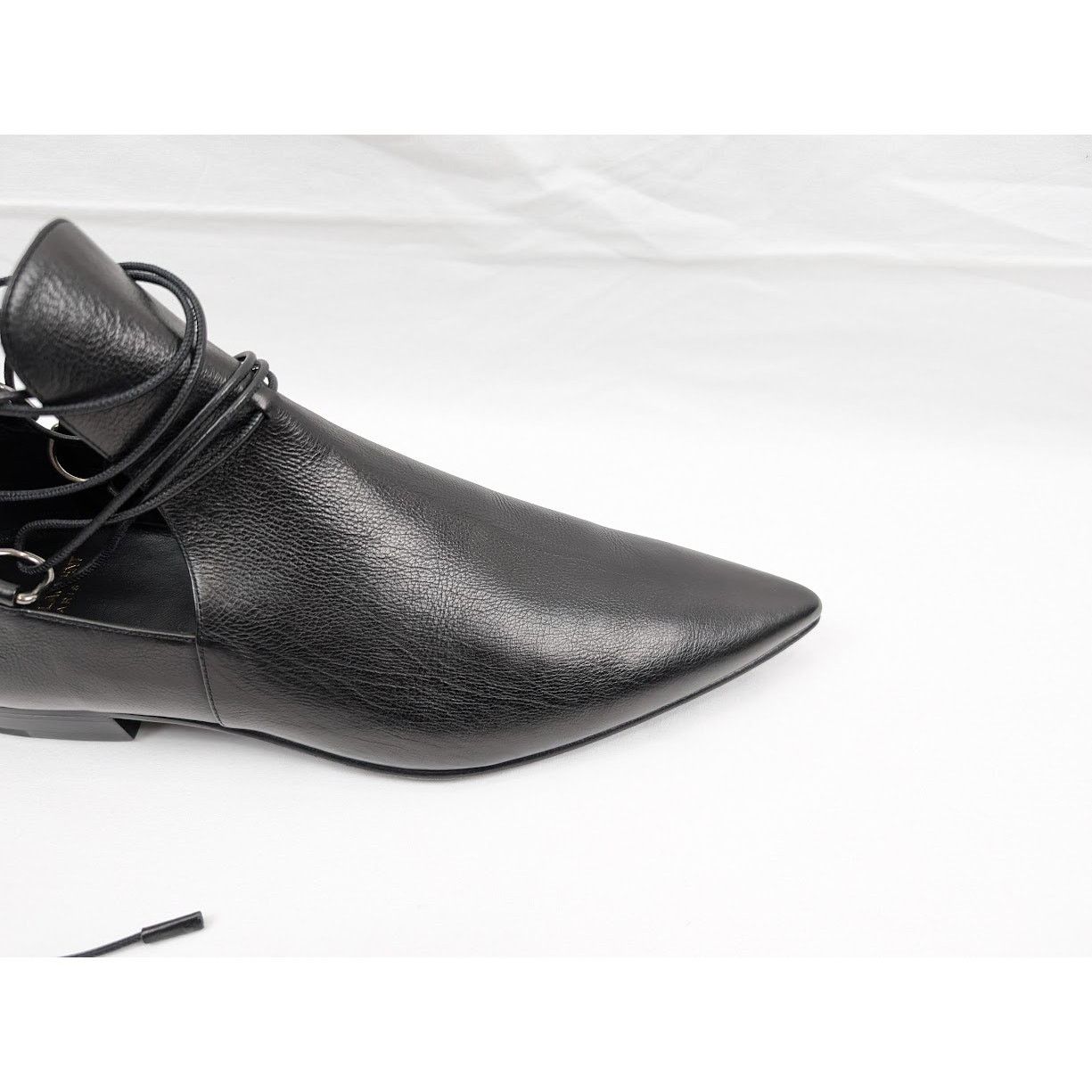 Saint Laurent Paris o1rshd1 Goth 15 Lace Up Shoes in Nero Size US 8 / EU 41 - 3 Thumbnail