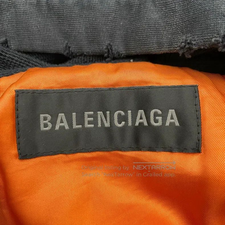 Balenciaga Balenciaga Hooded Patchwork Heavy Duty Leather Jacket Size US S / EU 44-46 / 1 - 3 Thumbnail