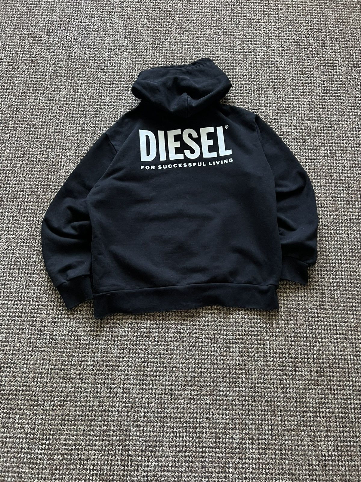 Diesel Diesel Zip Up Hoodie Avant Garde Y2K LOgO Size US M / EU 48-50 / 2 - 3 Thumbnail
