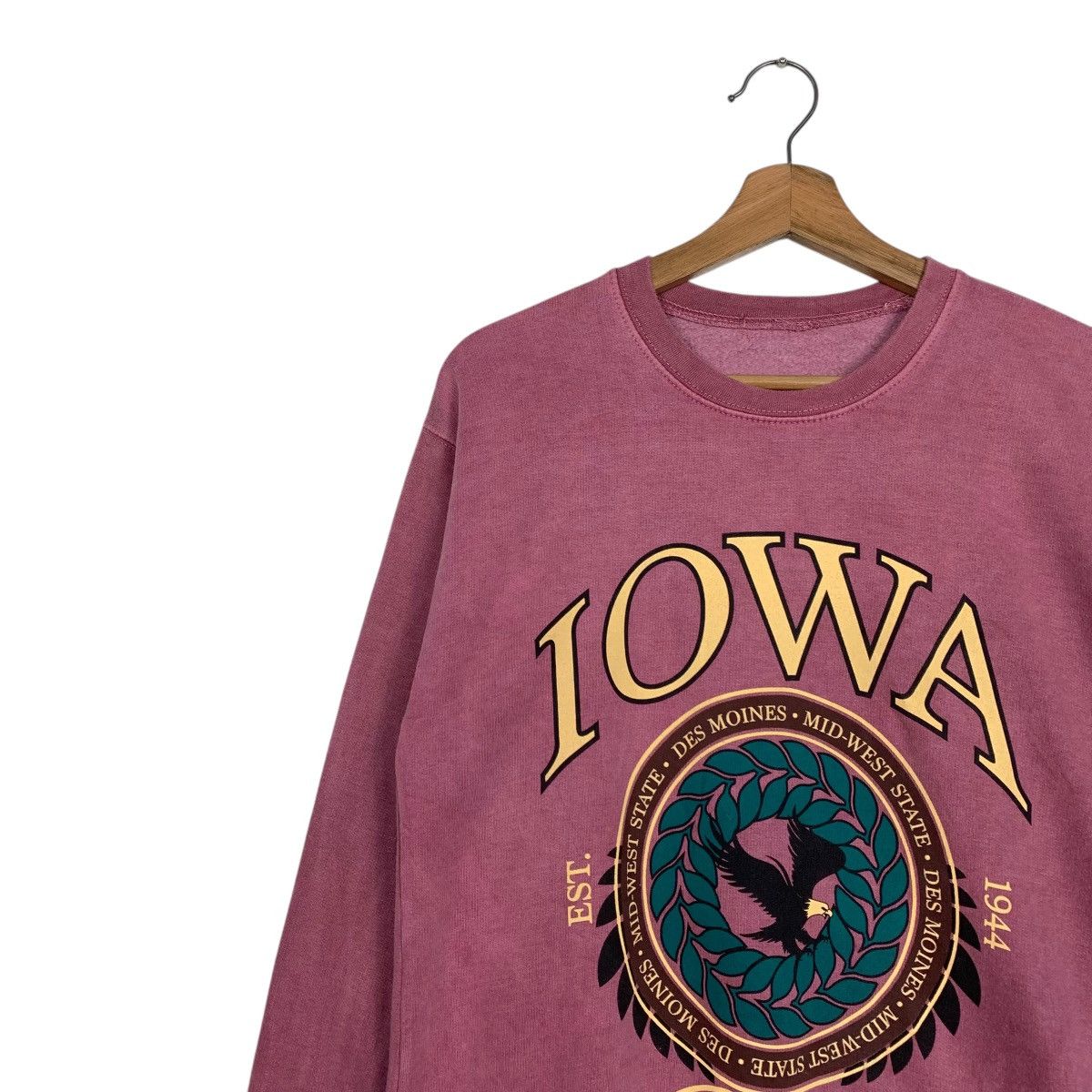 Japanese Brand Vintage Iowa Missouri Crewneck Sweatshirt Size US S / EU 44-46 / 1 - 6 Thumbnail