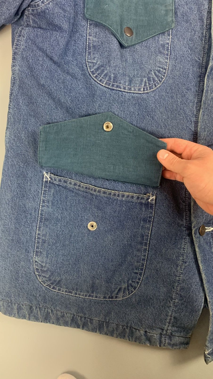 Dickies × Vintage Vintage Denim Jacket Dickies 1922 Size US XL / EU 56 / 4 - 4 Thumbnail
