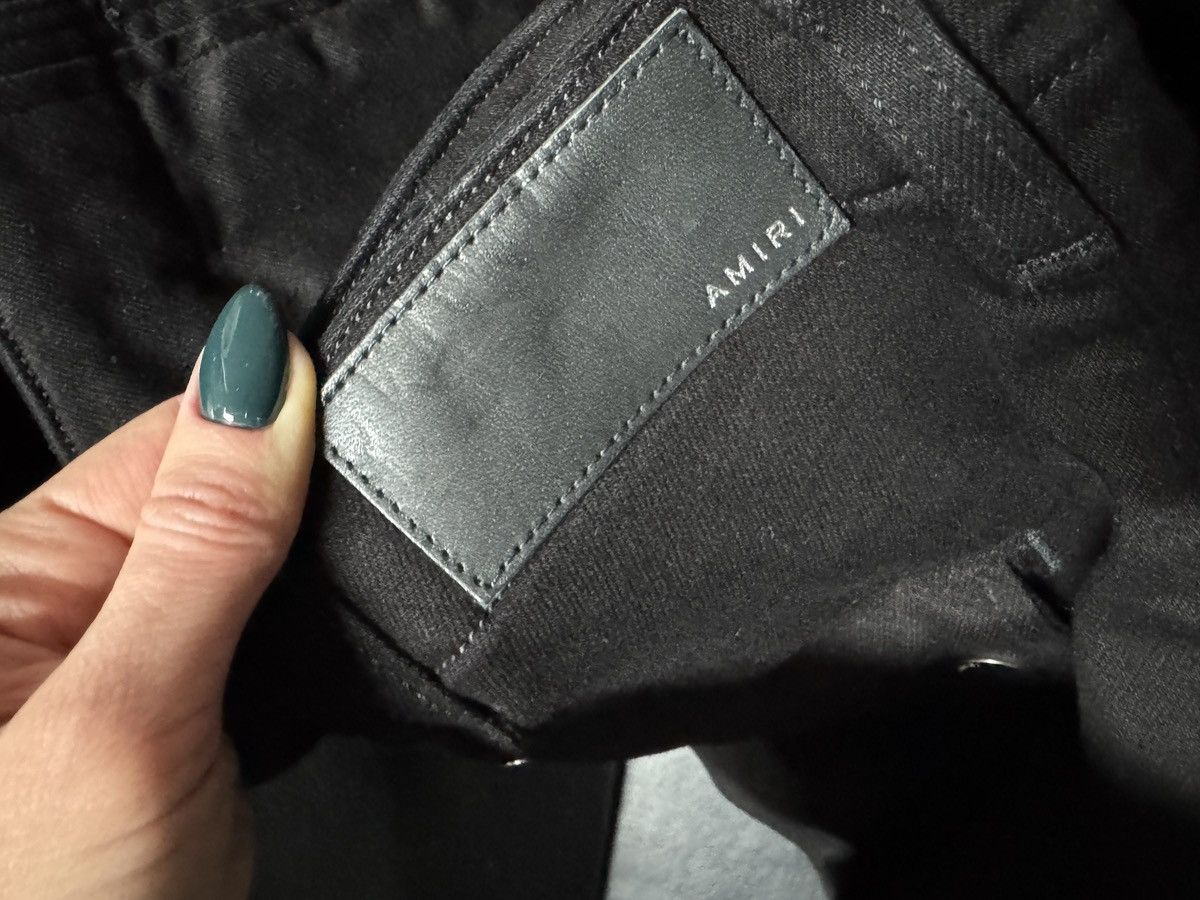 Amiri Last Size Amiri Tactical Black Cargo Denim Pants Size US 32 / EU 48 - 5 Thumbnail