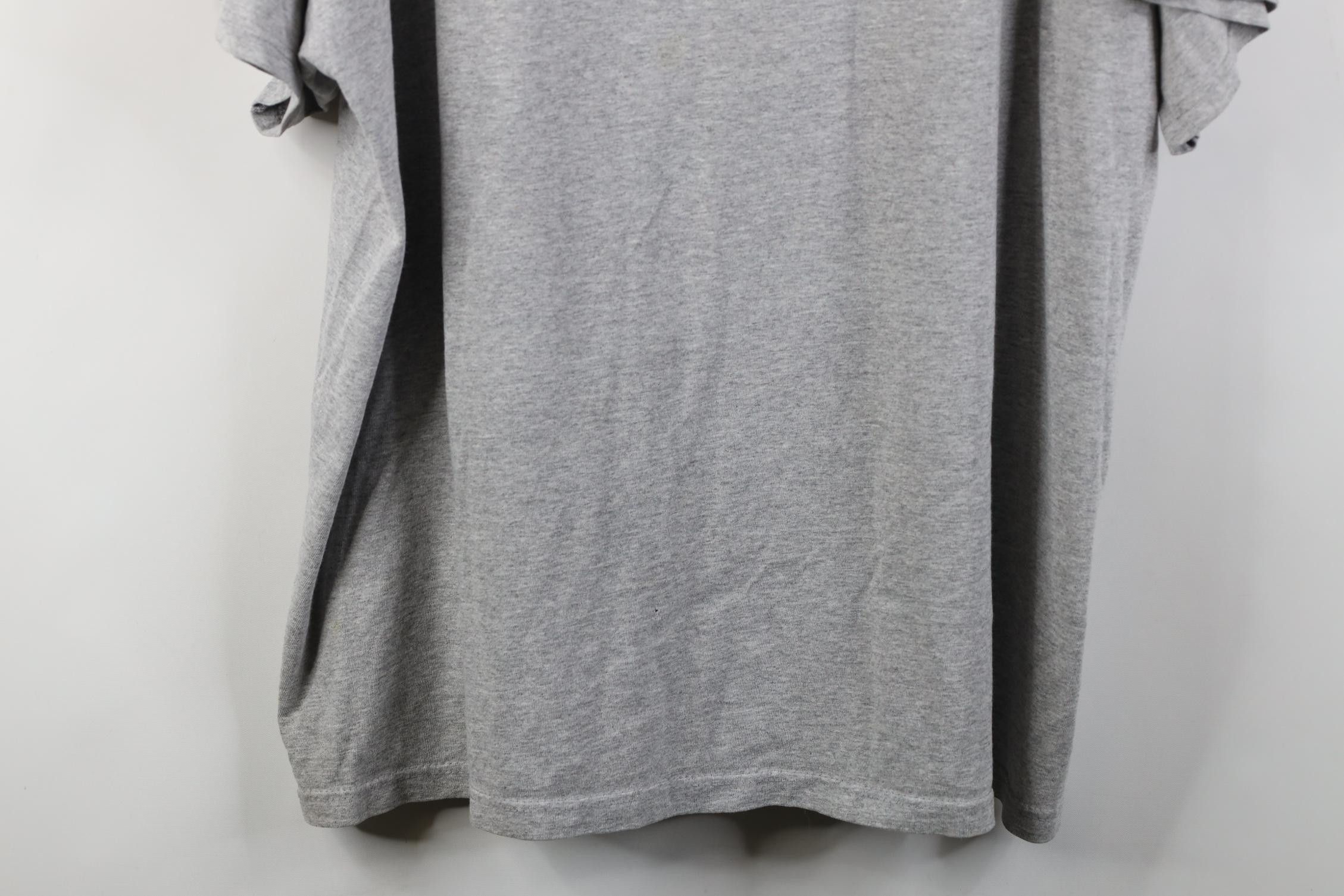 Fila Vintage 90s Y2K Fila Box Logo Short Sleeve T-Shirt Gray Size US XXL / EU 58 / 5 - 3 Thumbnail
