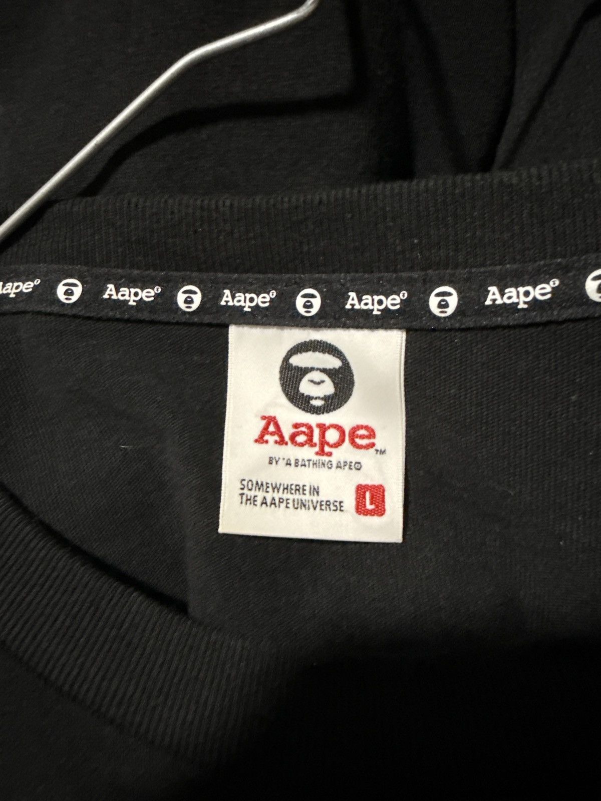 Aape AAPE Purple Glow Camo Moon Face Tee Size US L / EU 52-54 / 3 - 2 Thumbnail