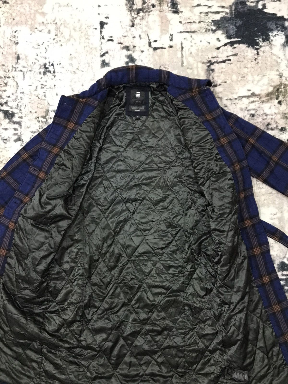 G-Star G-Star Raw Belted Field Plaid Wool Jacket Size US S / EU 44-46 / 1 - 4 Thumbnail