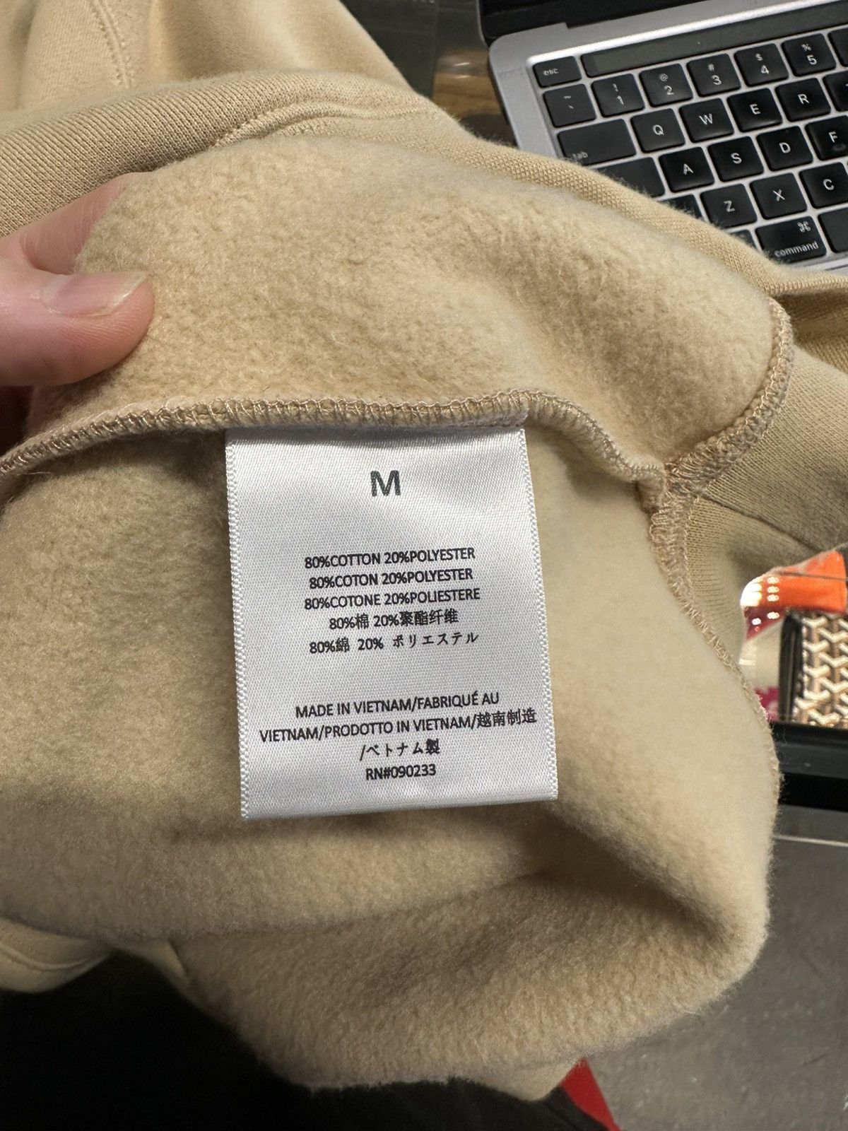 Fear of God Fear of God Essentials Hoodie Sand Size US M / EU 48-50 / 2 - 4 Thumbnail