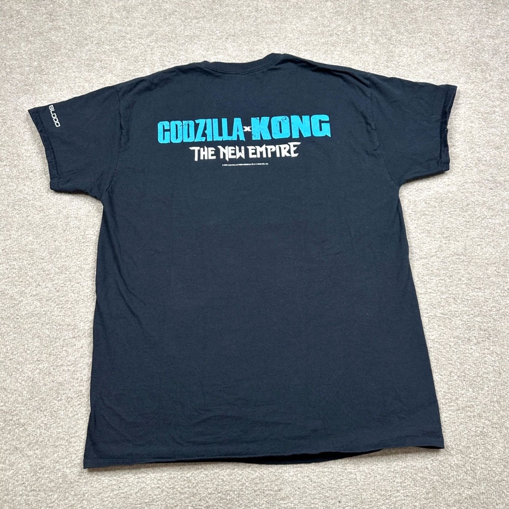 Gildan Gildan Godzilla King Kong The New Empire Shirt Size L Black Movie Tee Men's Size US L / EU 52-54 / 3 - 2 Thumbnail