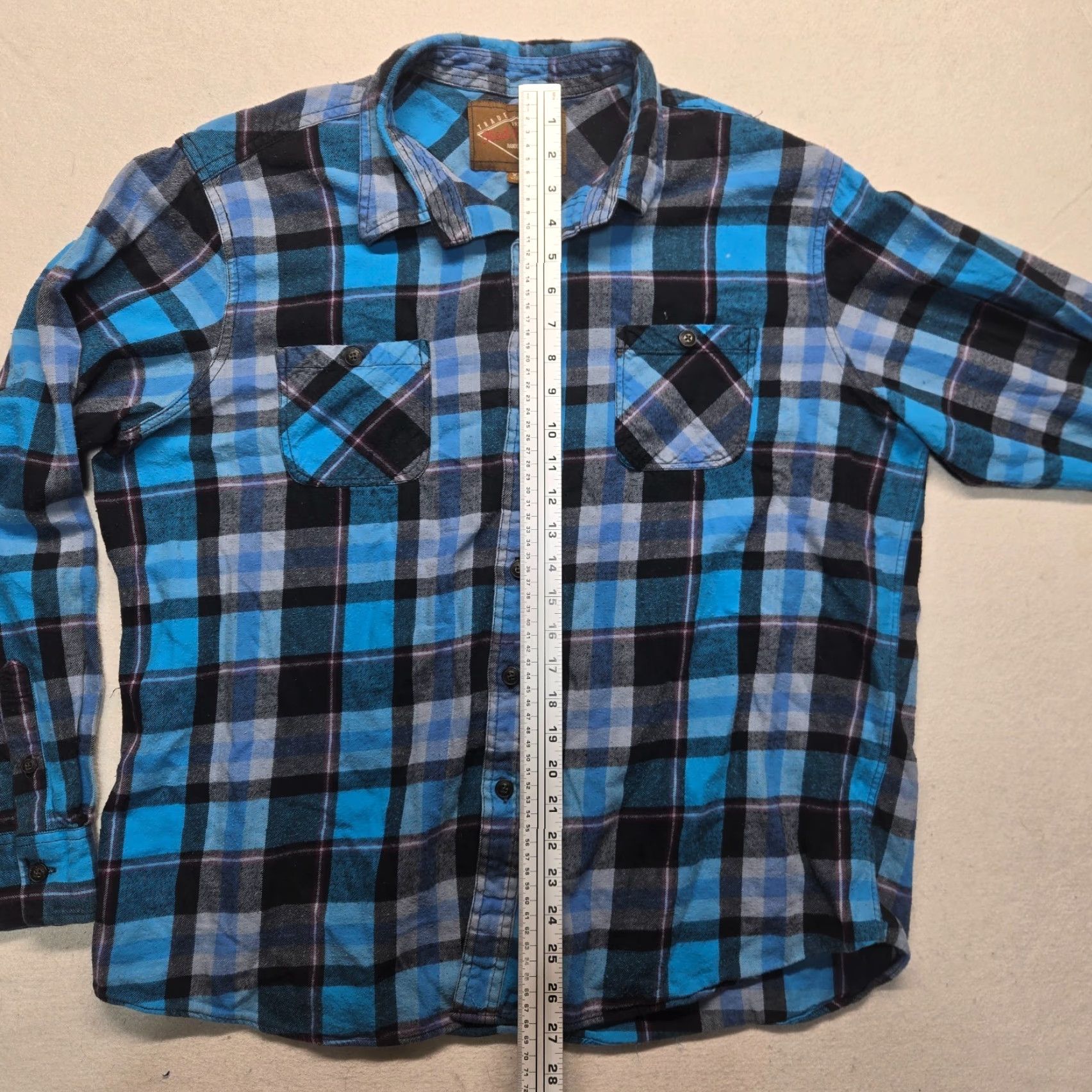 Camel VINTAGE Red Camel Button-Up Shirt Long Sleeve Adult Men 2XL Blue Plaid Flannel Casual Workwear Size US XXL / EU 58 / 5 - 6 Thumbnail