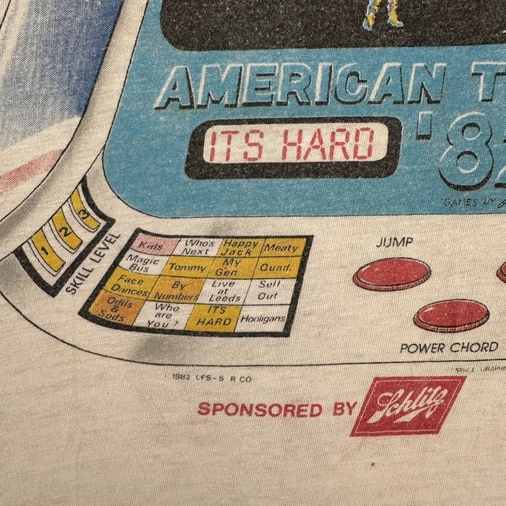 Band Tees Vintage The Who Its Hard T-Shirt American Tour 1982 Band Tee Size US M / EU 48-50 / 2 - 7 Thumbnail