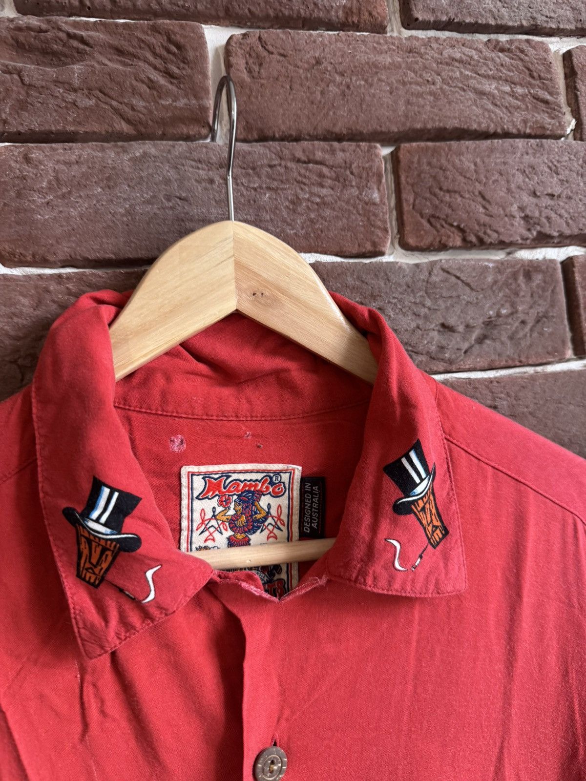 Mambo Vintage 90s MAMBO Shirt Traditional Tattoo Australia Hawaii Size US S / EU 44-46 / 1 - 9 Thumbnail