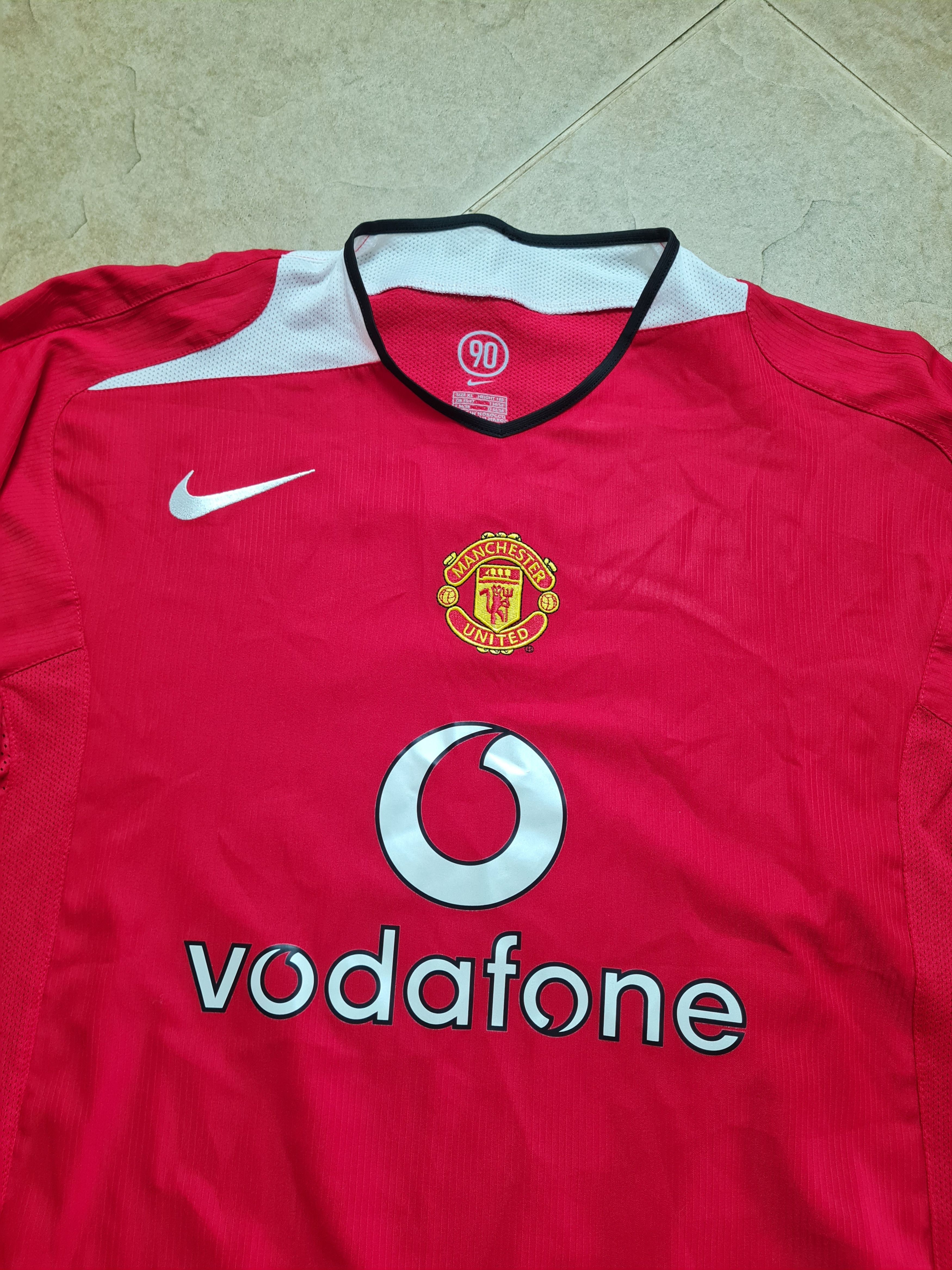 Nike Manchester United Home 2004 - 2006 Nike XL Shirt #20 Clark Size US XL / EU 56 / 4 - 5 Thumbnail