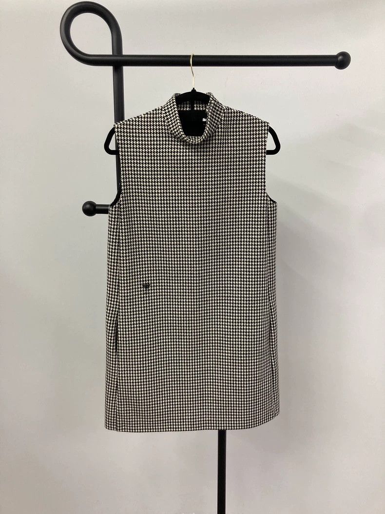 Dior Dior Checked dress Size XS / US 0-2 / IT 36-38 - 1 Thumbnail